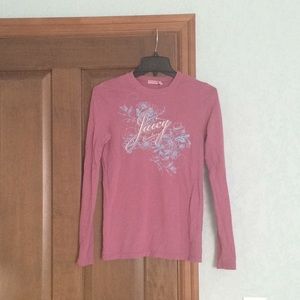 Juicy Couture long sleeve graphic tee